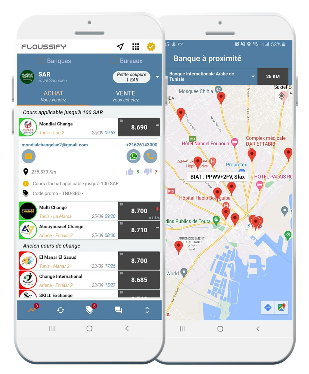 Floussify pour mobile